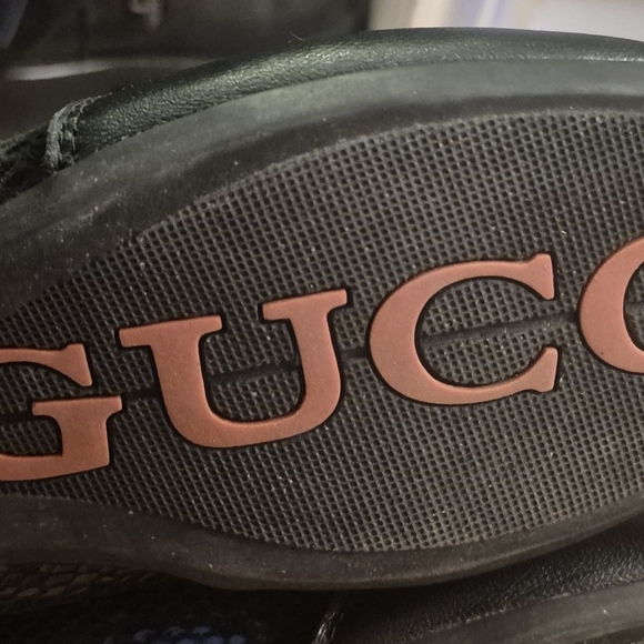 Gucci Black Leather Lace-Up Shoes - Picture 4 of 4